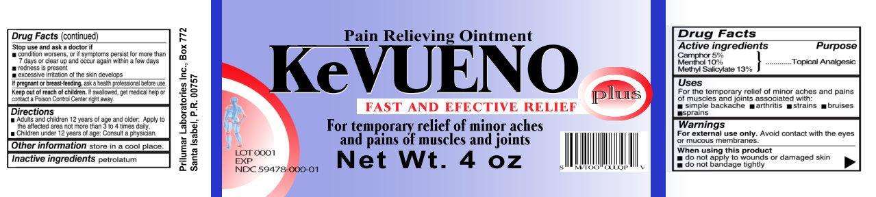 KeVUENO Pain Relieving